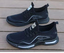 Tênis masculinos slip-on (sem cadarço) de moda — calçados esportivos para corrida, respiráveis, ideais para academia, treino, caminhada e tênis, com solado antiderrapante e design casual.